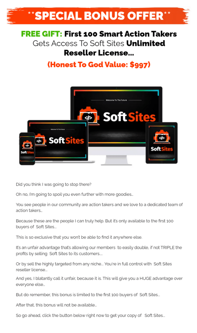 SoftSites Review